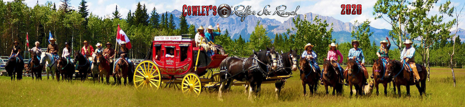 The Coulda Shoulda Woulda Stampede Parade 2020 At The Cowley's Rafter Six® Ranch!